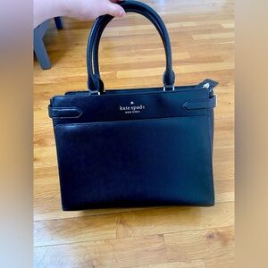 kate spade Staci Large Satchel in Black